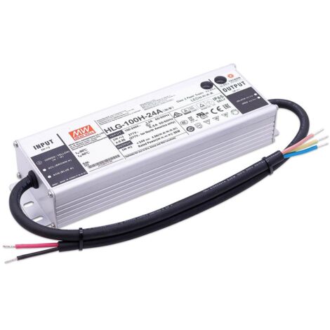 Mean Well HLG-100H-24A LED Netzteil 96W 24V 4A IP65 Schaltnetzteil CV