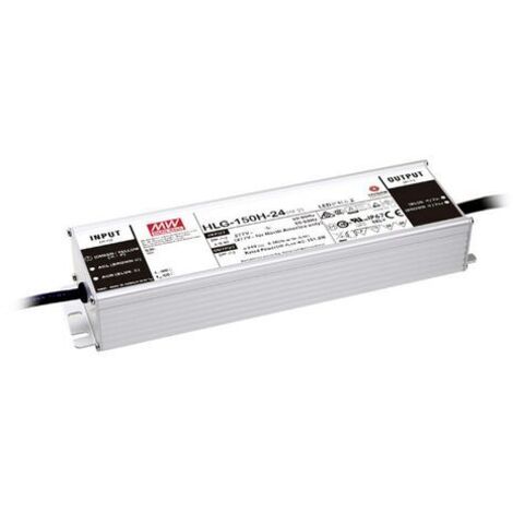 Mean Well HLG-150H-12AB Driver de LED à tension constante 150 W 7.5 - 12.5 A 10.8 - 13.5 V/DC dimmable, fonction dimmeu