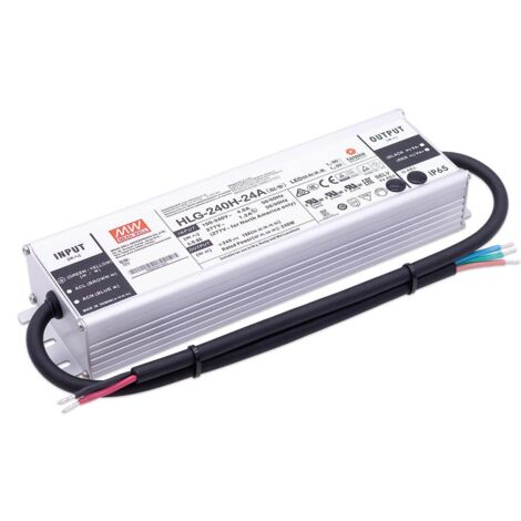 Mean Well HLG-240H-24A LED Netzteil 240W 24V 10A IP65 Schaltnetzteil CV