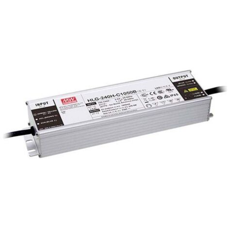 MEAN WELL HLG-240H-C700B Driver de LED à courant constant 249.9 W 700 mA 178 - 357 V/DC fonction dimmeur 3 en 1, montage sur des surfaces inflammable C267471