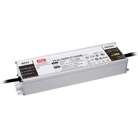 MEAN WELL HLG-240H-C700B LED-Treiber  Konstantstrom 249.9 W 700 mA 178 - 357 V/DC 3 in 1 Dimmer Funk