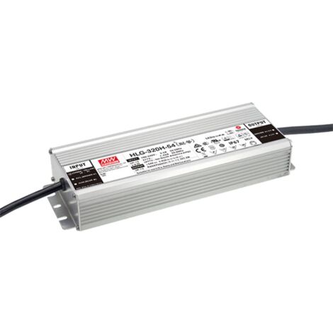 Mean Well HLG-320H-24 Driver per LED, Trasformatore per LED Tensione costante, Corrente costante 320 W 13.3 A 24 V/DC C