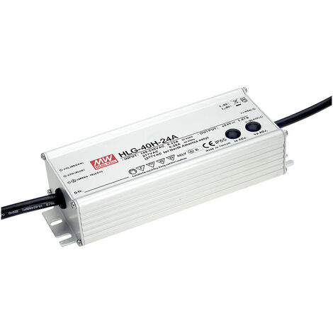 Mean Well HLG-40H-12A LED-Treiber, LED-Trafo  Konstantspannung, Konstantstrom 39 W 3.33 A 12 V/DC PF