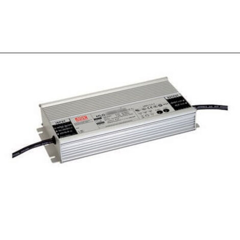 MEAN WELL HLG-480H-48AB DRIVER DE LED À TENSION CONSTANTE 480 W 5 - 10 A 40.8 - 50.4 V/DC DIMMABLE, FONCTION DIMMEUR 3 EN 1, RÉG