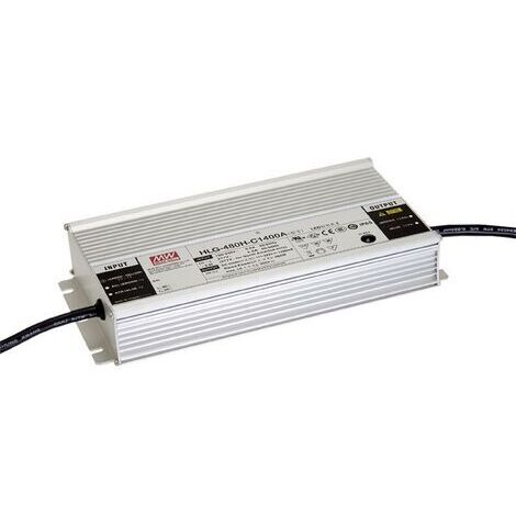 Mean Well HLG-480H-48AB Driver de LED à tension constante 480 W 5 - 10 A 40.8 - 50.4 V/DC dimmable, fonction dimmeur 3 en 1, réglable, circuit PFC, Q921672