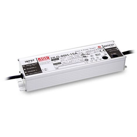 Mean Well HLG-80H-12AB Driver per LED Tensione costante 60 W 3 - 5 A 10.8 - 13.5 V/DC dimmerabile, Funzione dimmer 3 in