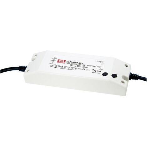 Mean Well HLN-80H-24A LED-Treiber, LED-Trafo  Konstantspannung, Konstantstrom 81 W 3.4 A 14.4 - 24 V