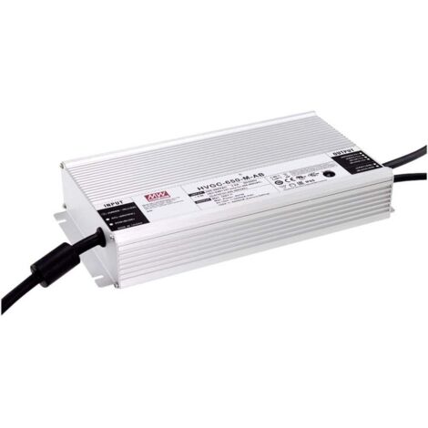 Mean Well HVGC-650-U-AB Driver de LED à puissance constante 649.6 W 11.2 - 14 A 24 - 58 V/DC réglable, dimmable, circuit PFC, protection contre les Q923712