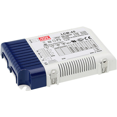 MEAN WELL LCM-40DA2 LED-Treiber   42 W 1.05 A 2 - 100 V  1 St.