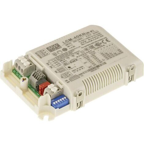 Mean Well LCM-40KN Driver de LED à courant constant 42 W 350 - 1050 mA 2 - 100 V/DC dimmable 1 pc(s) Q153462