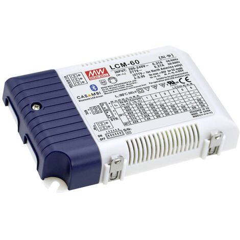 MEAN WELL LCM-60DA2 Driver per LED 60.3 W 1.4 A 2 - 90 V 1 pz.