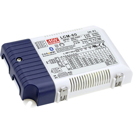 MEAN WELL LCM-60DA2 LED-Treiber   60.3 W 1.4 A 2 - 90 V  1 St.