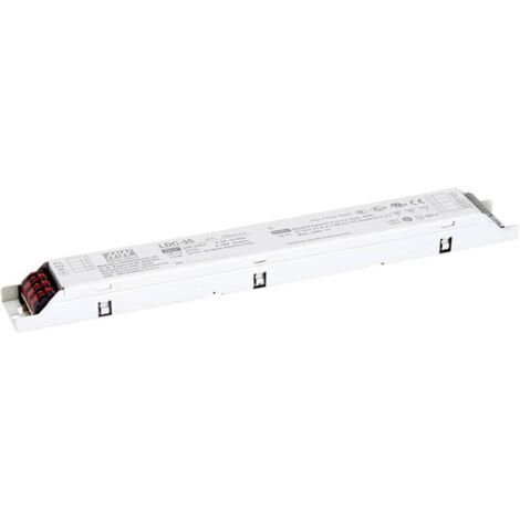 Mean Well LDC-35B Driver per LED Potenza costante 35 W 300 - 1000 mA 27 - 56 V/DC Funzione dimmer 3 in 1, Montaggio su