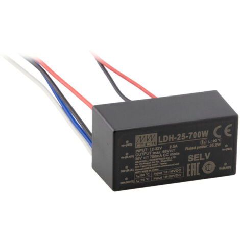 Mean Well LDH-25-350W LED-Treiber   25.2 W 0.35 A 12.5 - 72 V  1 St.