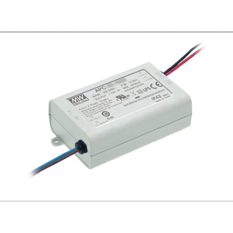 Mean Well Apc 35 350 Driver Per Led Corrente Costante 35 W 0.35 A 2...