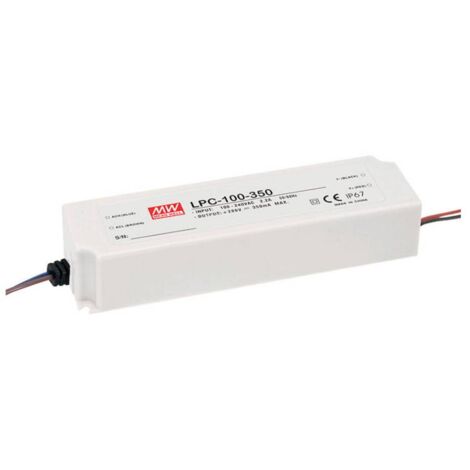Mean Well LPC-100-2100 Driver per LED Corrente costante 100 W 2.1 A 24 - 48 V/DC non dimmerabile, Protezione sovraccari