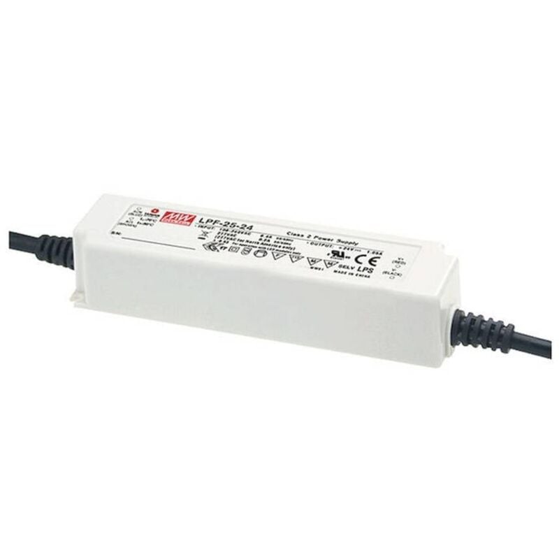 Driver LED Mean Well LPF-25-24 40 W Tension fixe/courant constant