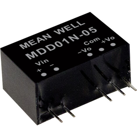Mean Well MDD01M-09 DC/DC-Wandlermodul   56 mA 1 W Anzahl Ausgänge: 2 x Inhalt 1 St.