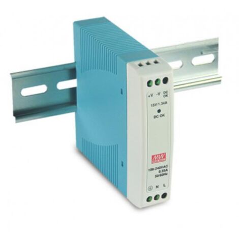 Mean Well MDR-10-24 Alimentatore per guida DIN 24 V/DC 0.42 A 10 W 1 x