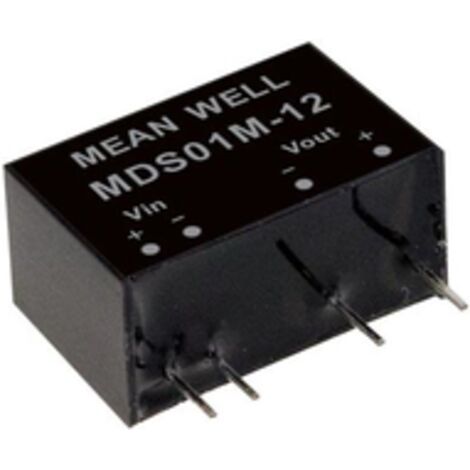 Mean Well  MDS01L-12 Modulo convertitore DC / DC 84 mA 1 W Num. uscite: 1 x