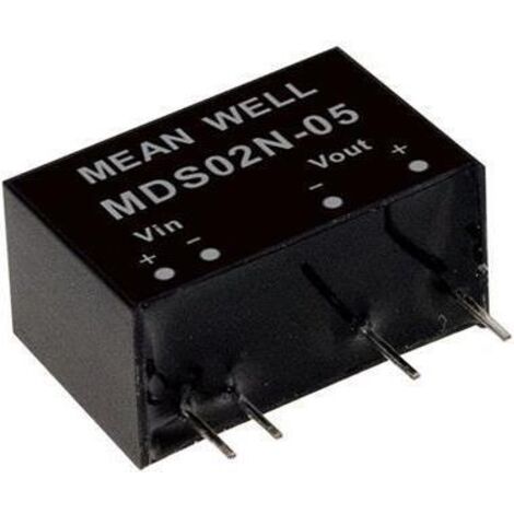 Mean Well MDS02N-12 Modulo convertitore DC / DC 167 mA 2 W Num. uscite: 1 x Contenuto 1 pz.