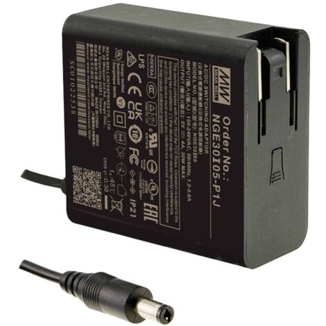 Mean Well NGE30I24-P1J Bloc d'alimentation à tension fixe 24 V/DC 30 W