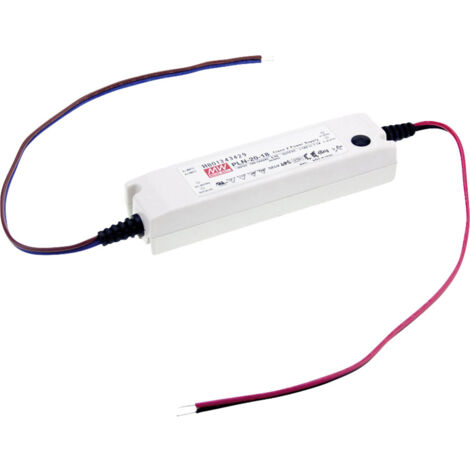 Mean Well PLN-20-24 LED-Treiber, LED-Trafo  Konstantspannung, Konstantstrom 19 W 0.8 A 18 - 24 V/DC
