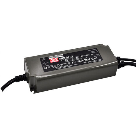 Mean Well PWM-90-12DA LED-Treiber  Konstantspannung 90 W 7.5 A 12 V/DC Dali, dimmbar, Montage auf en