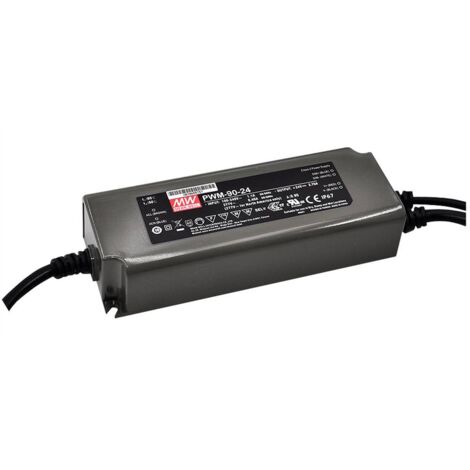 Mean Well PWM-90-24DA Driver per LED Tensione costante 90 W 3.75 A 24 V/DC Dali, dimmerabile, Montaggio su superfici in