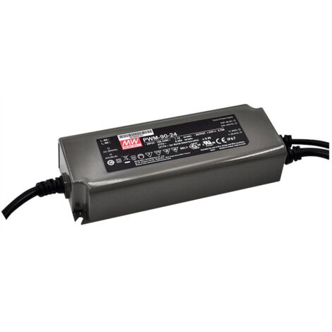 Mean Well PWM-90-24DA Pilote LED, bloc d'alimentation lED Alimentation LED Tension fixe/courant constant