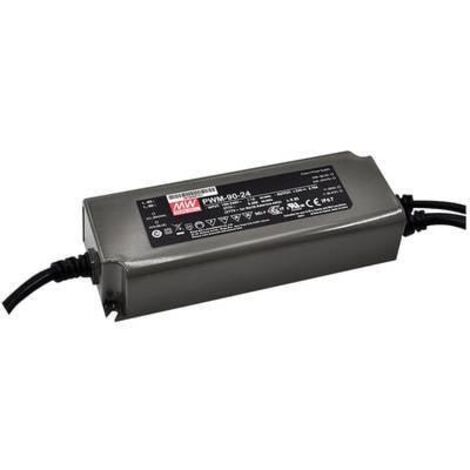 MEAN WELL PWM-90-24DA PILOTE LED, BLOC DALIMENTATION LED ALIMENTATION LED TENSION FIXE/COURANT CONSTANT