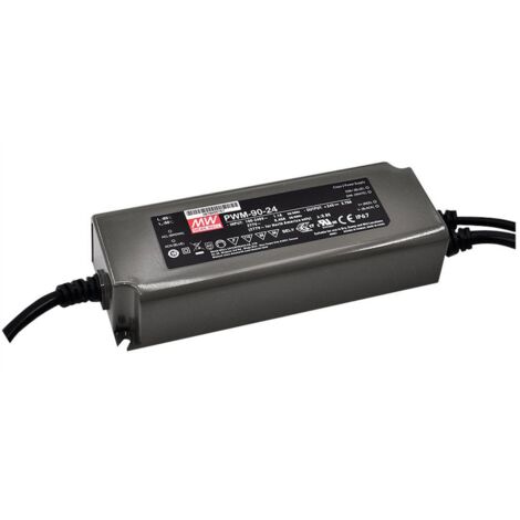 Mean Well PWM-90-24DA Pilote LED, bloc d'alimentation lED Alimentation LED Tension fixe/courant constant Q153632