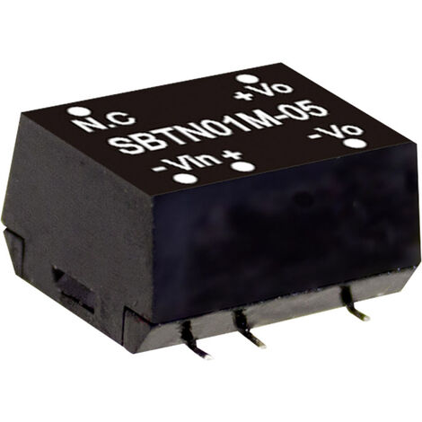 Mean Well SBTN01N-05 DC/DC-Wandlermodul   200 mA 1 W Anzahl Ausgänge: 1 x Inhalt 1 St.