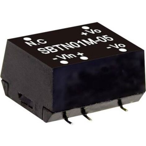MEAN WELL SBTN01N-05 MODULO CONVERTITORE DC DC 200 MA 1 W NUM. USCITE: 1 X