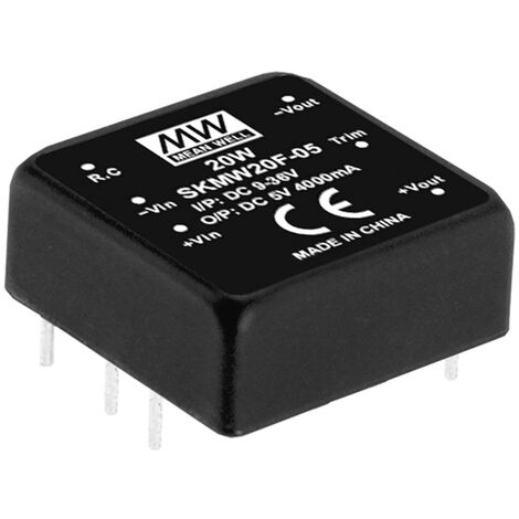 Mean Well SKMW20F-12 DC/DC-Wandler   1.67 A 20 W Anzahl Ausgänge: 1 x Inhalt 1 St.