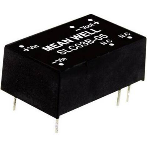Mean Well SLC03A-05 Module convertisseur CC/CC 600 mA 3 W Nbr. de sorties: 1 x Contenu 1 pc(s) Q123142