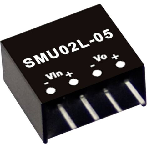 Mean Well SMU02L-12 Module convertisseur CC/CC 167 mA 2 W Nbr. de sorties: 1 x Contenu 1 pc(s)