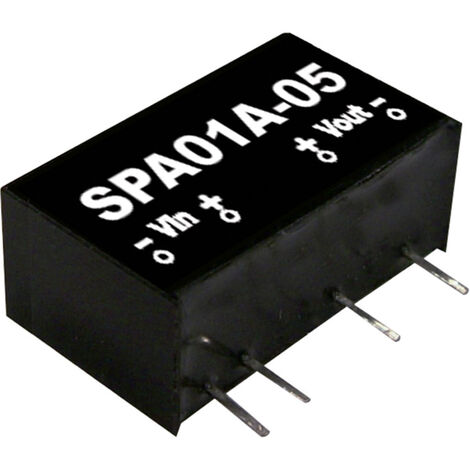 Mean Well SPA01B-12 DC/DC-Wandlermodul   83 mA 1 W Anzahl Ausgänge: 1 x Inhalt 1 St.