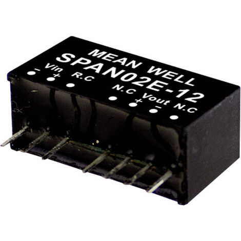 Mean Well SPAN02C-05 DC/DC-Wandlermodul   400 mA 2 W Anzahl Ausgänge: 1 x Inhalt 1 St.
