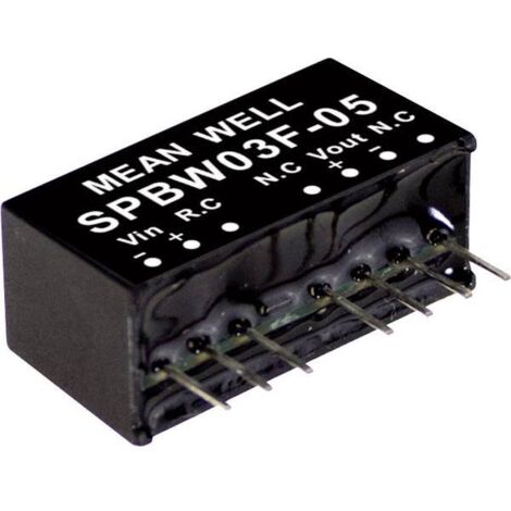 Mean Well SPBW03G-12 Modulo convertitore DC / DC 250 mA 3 W Num. uscite: 1 x