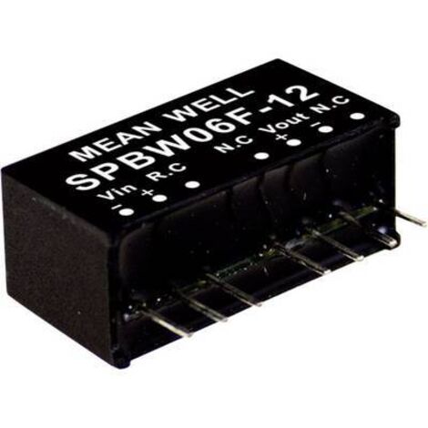 MEAN WELL SPBW06F-03 Module convertisseur CC/CC 1.5 A 6 W Nbr. de sorties: 1 x Contenu 1 pc(s) Q123372