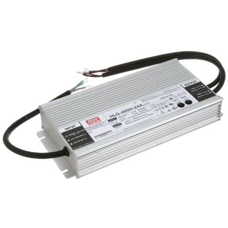 Mean Well - alimentation a découpage - sortie unique - 480W - 24V