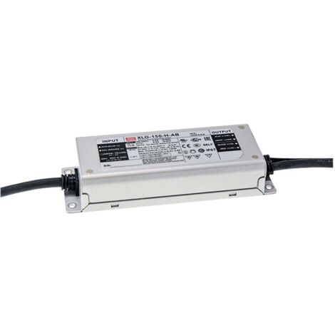 Mean Well XLG-150-H-A Driver de LED à puissance constante 150 W 2680 - 4170 mA 27 - 56 V/DC homologué pour les meubles, extérieur, circuit PFC, ré Q122972