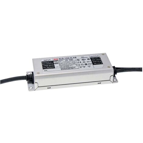 MEAN WELL XLG-150-H-AB Driver de LED à puissance constante 150 W 2680 - 4170 mA 27 - 56 V/DC fonction dimmeur 3 en 1, homologué pour les meubles, ex Q125022