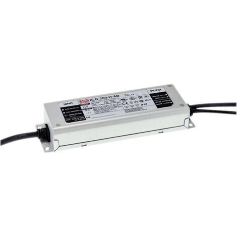 Mean Well XLG-200-L-AB Driver de LED à puissance constante 200 W 350 - 1050 mA 142 - 285 V/DC fonction dimmeur 3 en 1, homologué pour les meubles, e Q122952