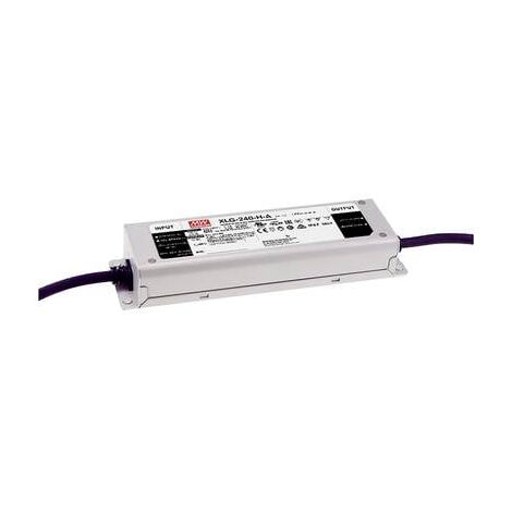 MEAN WELL XLG-240-H-A DRIVER DE LED À PUISSANCE CONSTANTE 239.6 W 2200 - 6660 MA 27 - 56 V/DC HOMOLOGUÉ POUR LES MEUBLES, EXTÉRI