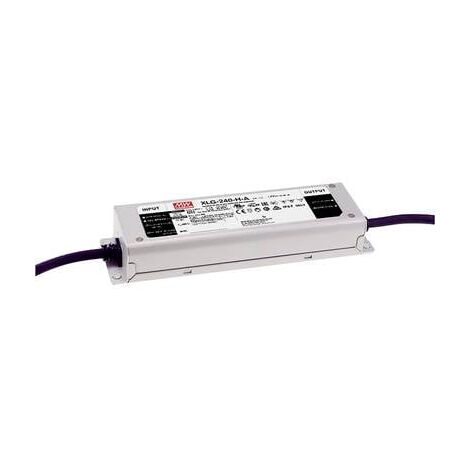 MEAN WELL XLG-240-L-AB DRIVER DE LED À PUISSANCE CONSTANTE 239.4 W 350 - 1050 MA 178 - 342 V/DC FONCTION DIMMEUR 3 EN 1, HOMOLOG