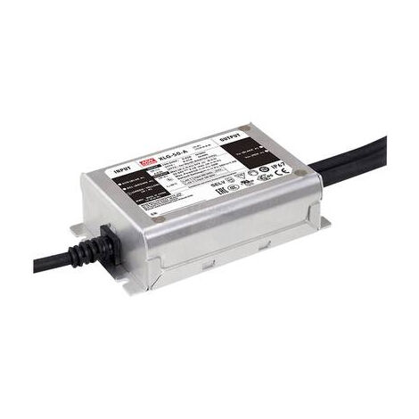 MEAN WELL XLG-50-A DRIVER DE LED À PUISSANCE CONSTANTE 50 W 530 MA - 2.1 A 22 - 54 V/DC CIRCUIT PFC, RÉGLABLE, NON DIMMABLE, MON