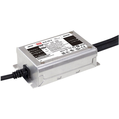 Mean Well XLG-50-A LED-Treiber  Konstantleistung 50 W 530 mA - 2.1 A 22 - 54 V/DC PFC-Schaltkreis, e