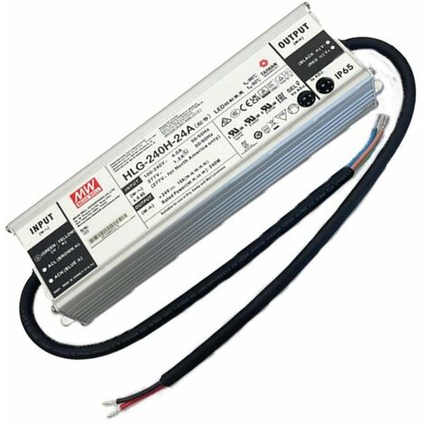 MeanWell ELG-240-24A-3Y Alimentatore IP67 200W 24V 10A Input 220V e 110V